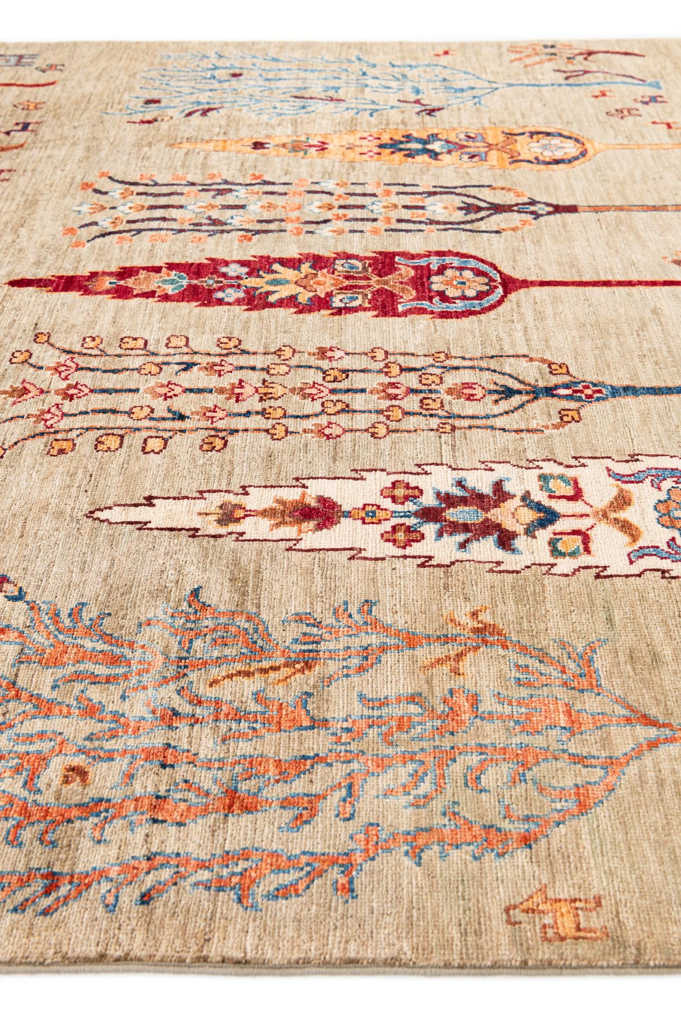 5' 9 x 8' 5 Ariana Wool Rug