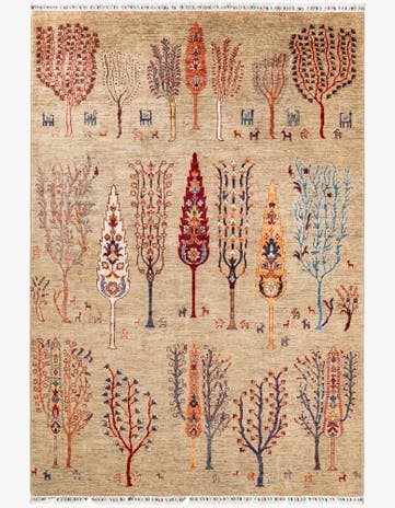 5' 9 x 8' 5 Ariana Wool Rug