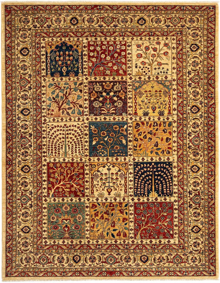 Detail image of 6' 8 x 9' 8 Ariana Ziegler Wool Rug