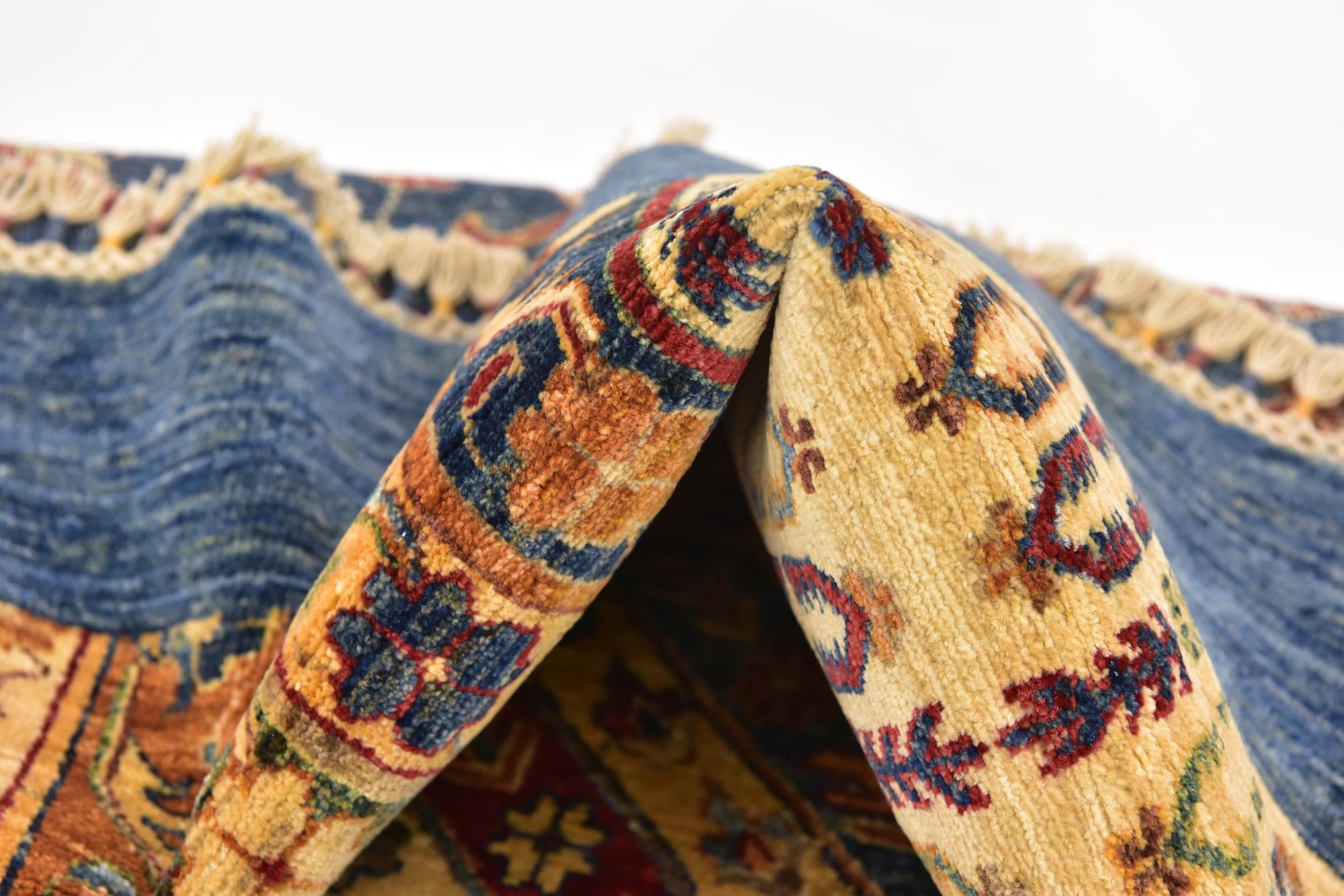 6' 8 x 10' Hand Knotted Ariana Ziegler Rug