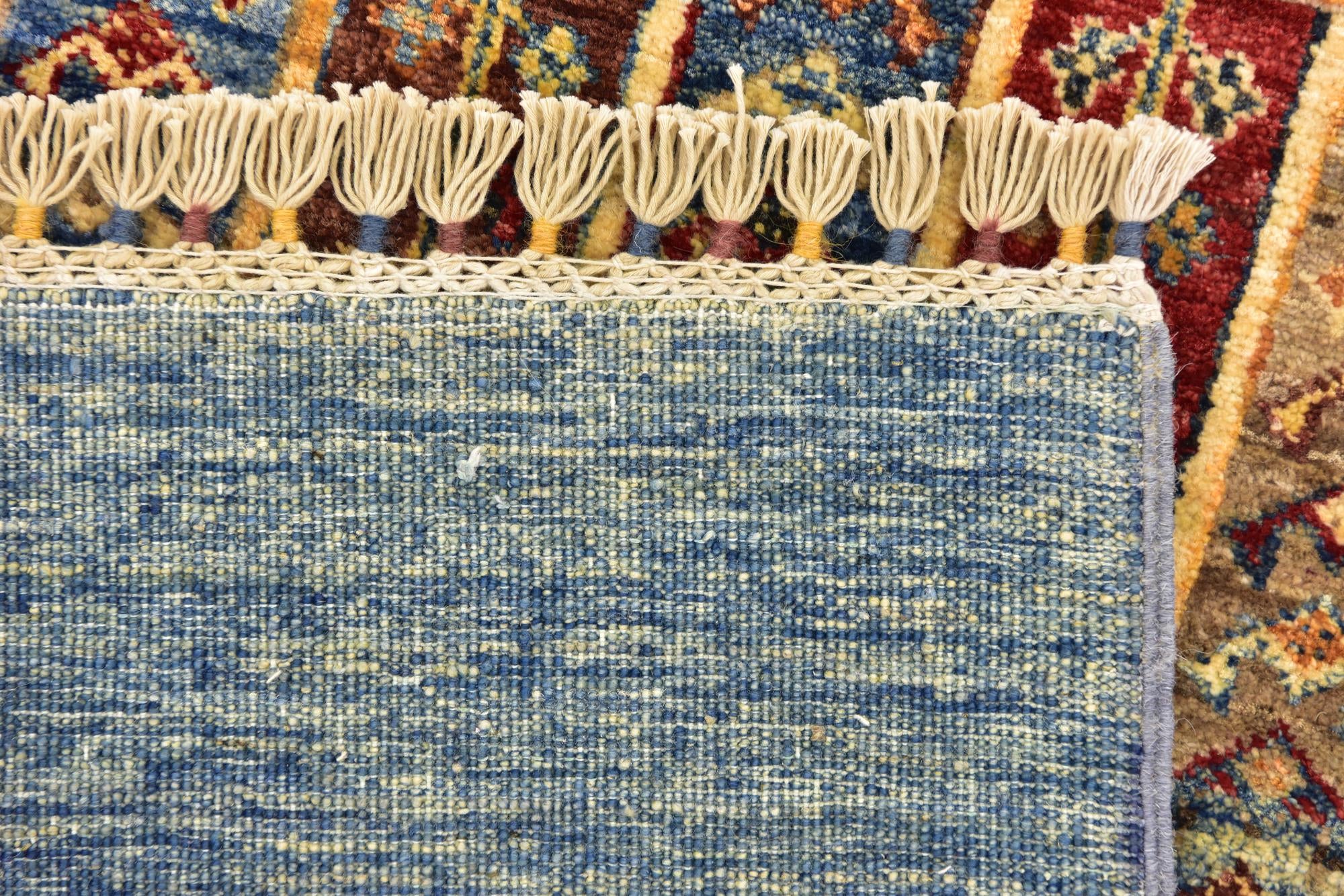 6' 8 x 10' Hand Knotted Ariana Ziegler Rug
