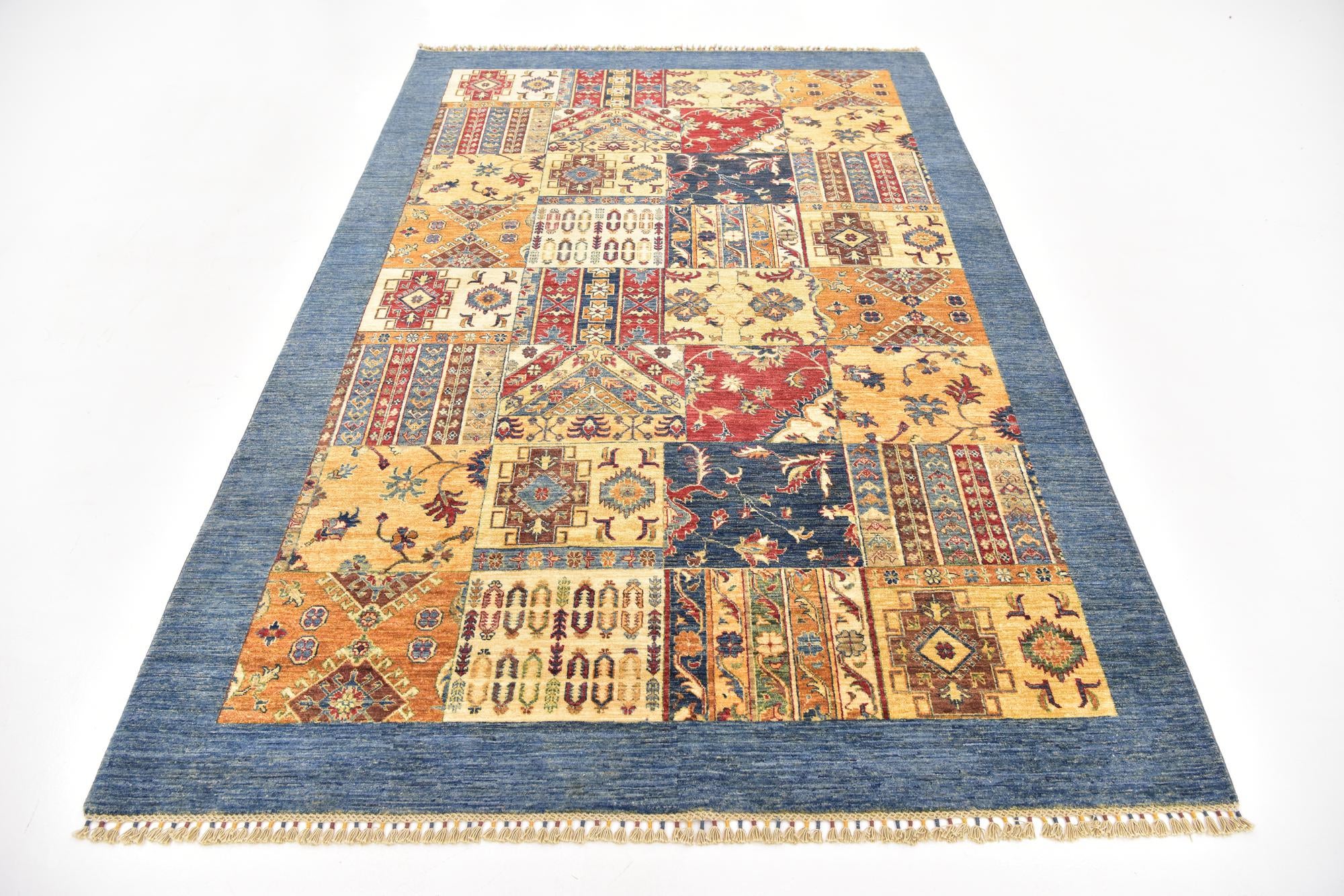 6' 8 x 10' Hand Knotted Ariana Ziegler Rug