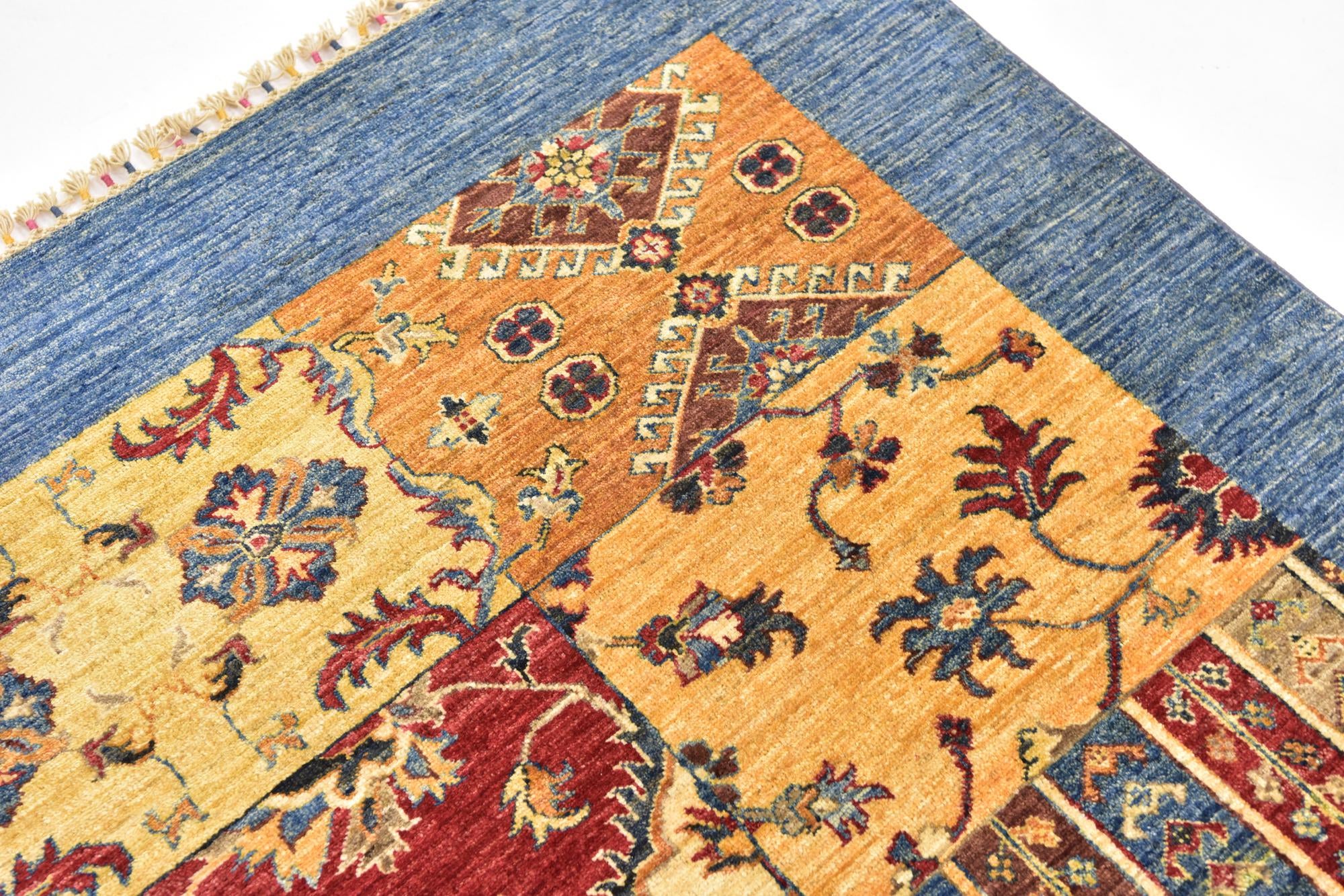 6' 8 x 10' Hand Knotted Ariana Ziegler Rug