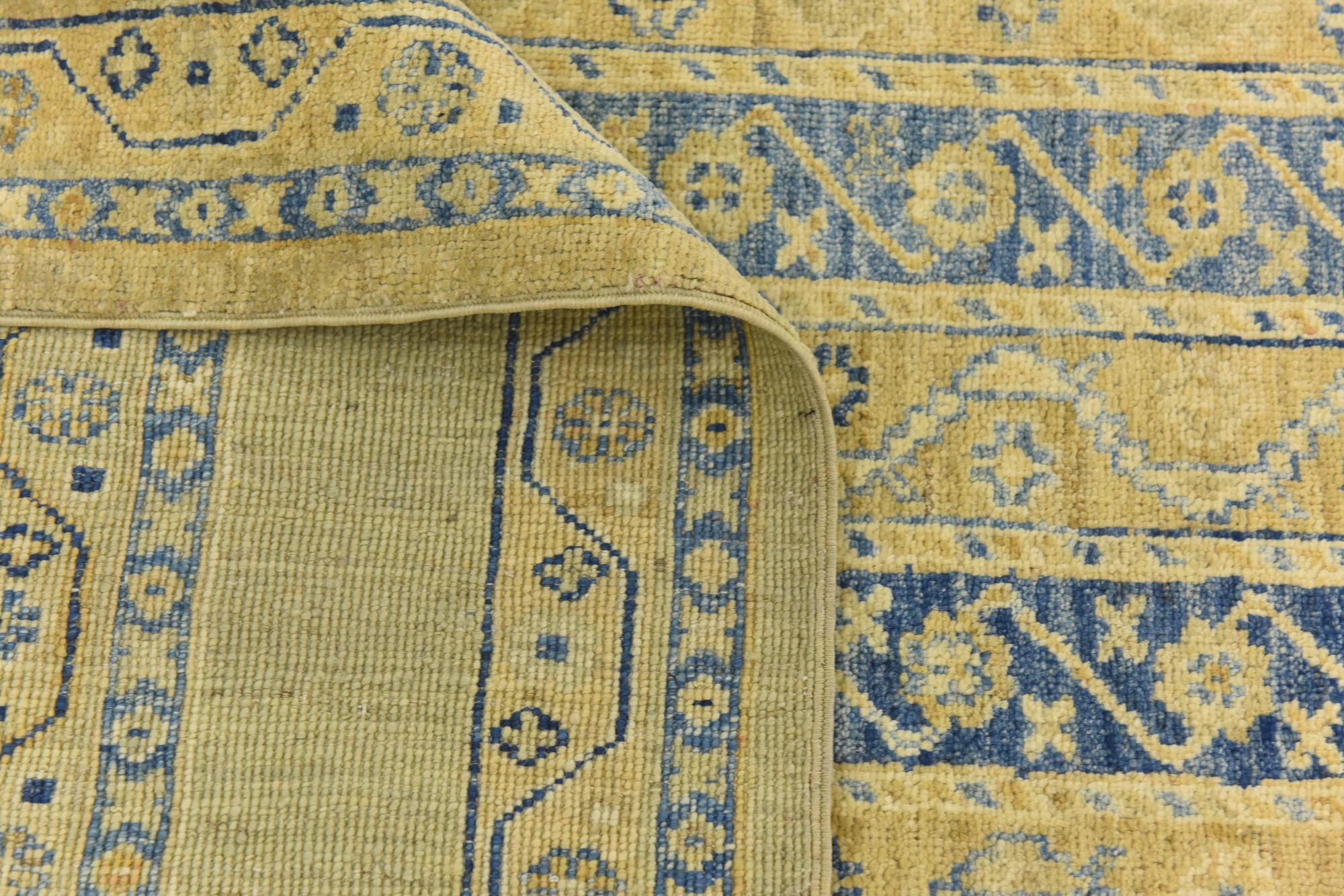 5' x 6' 9 Hand Knotted Ariana Ziegler Rug