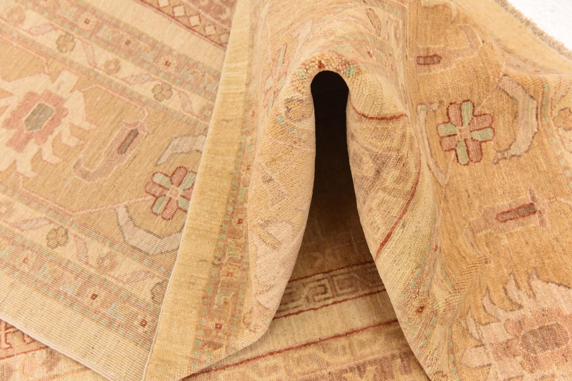 9' 8 x 12' 10 Hand Knotted Ariana Ziegler Rug