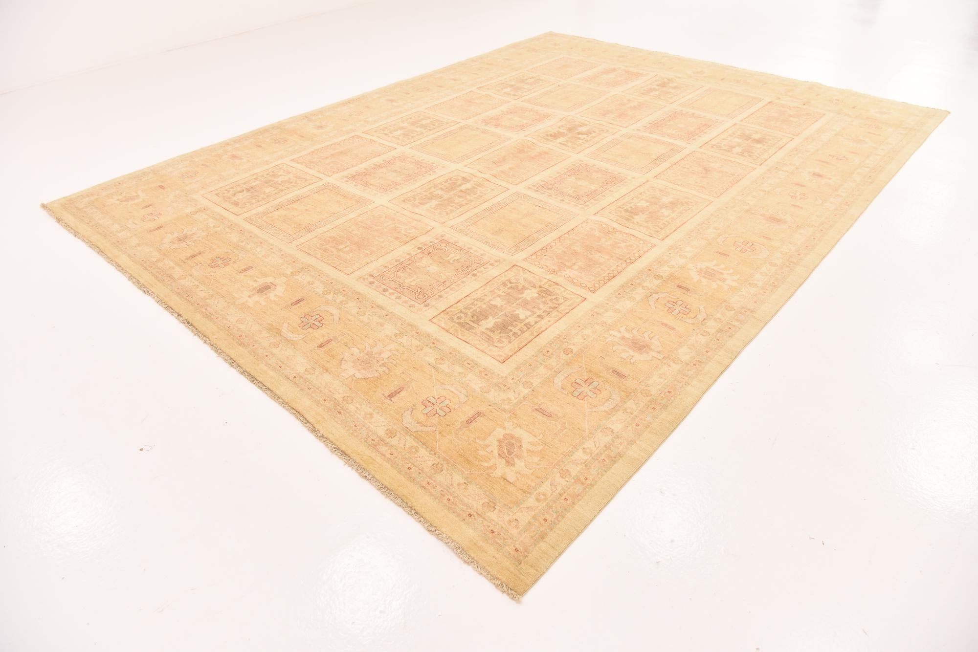 9' 8 x 12' 10 Hand Knotted Ariana Ziegler Rug