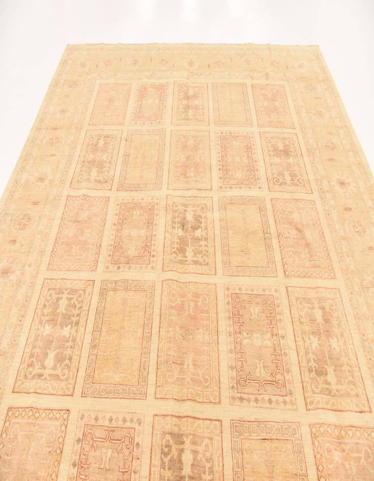 Detail image of 9' 8 x 12' 10  Hand Knotted Ariana Ziegler Rug