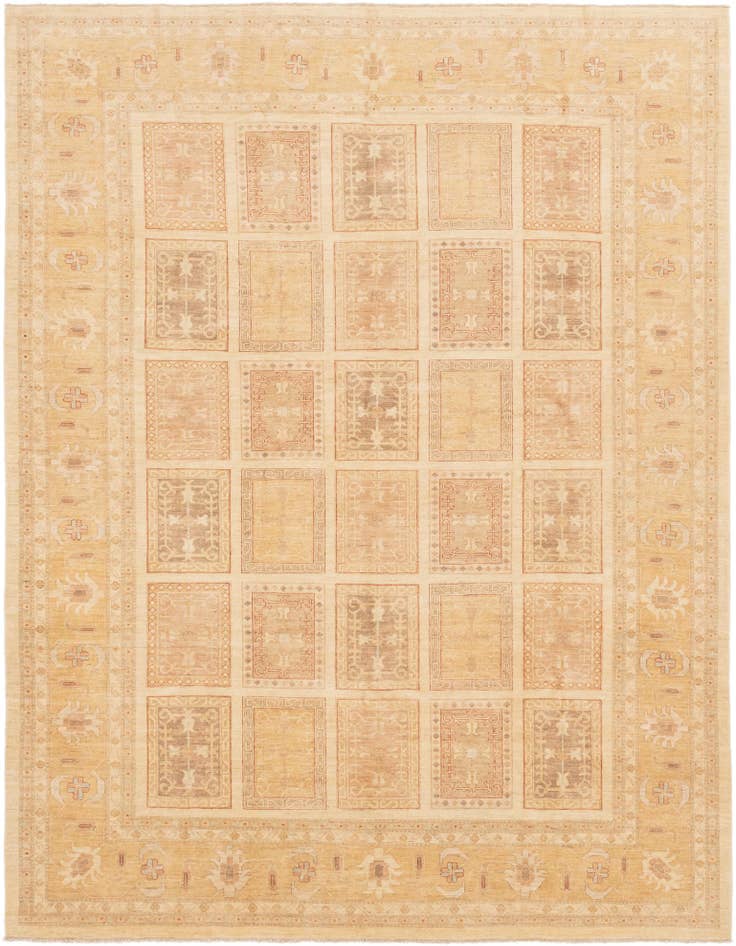 Detail image of 9' 8 x 12' 10 Hand Knotted Ariana Ziegler Rug