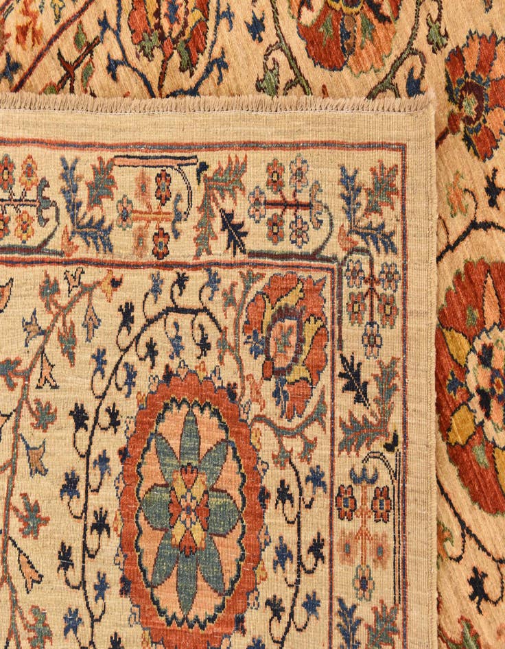 Detail image of 6' 2 x 8' 2  Hand Knotted Ariana Ziegler Oriental Rug