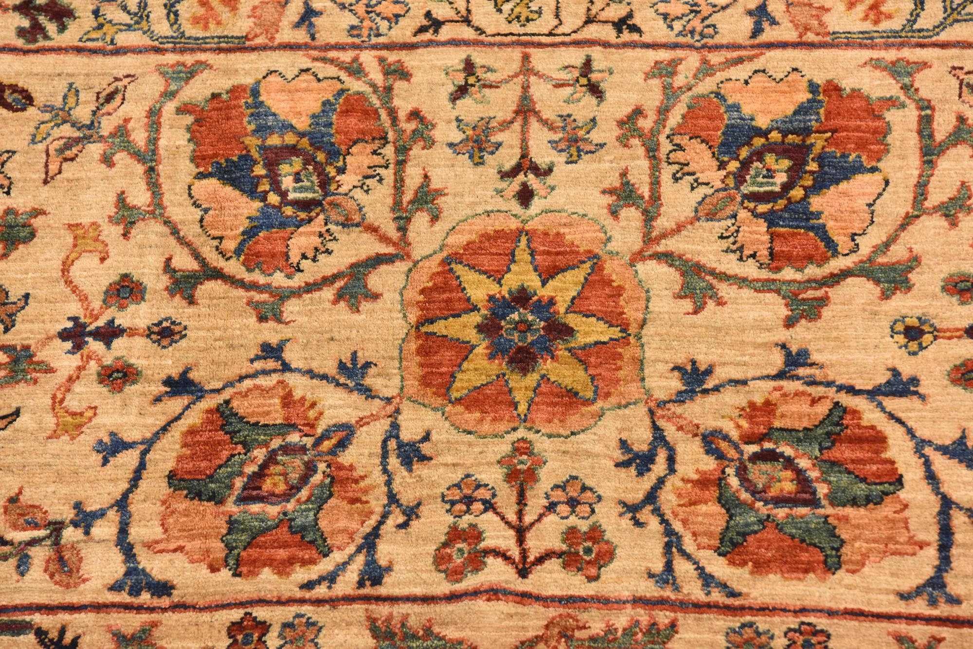 6' 2 x 8' 2 Hand Knotted Ariana Ziegler Oriental Rug