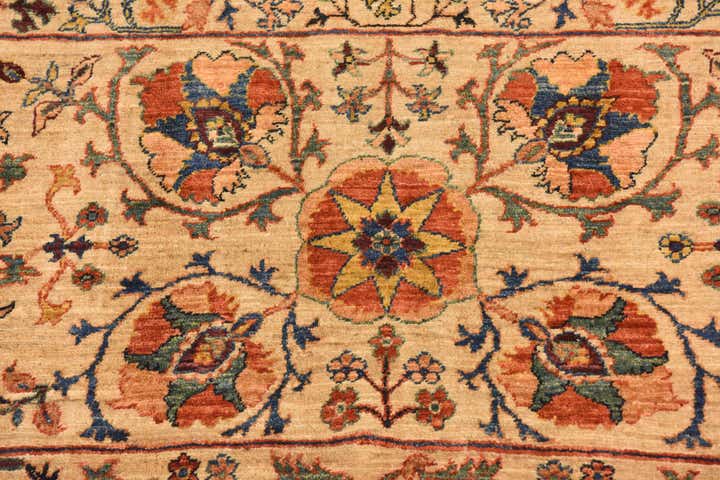 6' 2 x 8' 2 Hand Knotted Ariana Ziegler Oriental Rug
