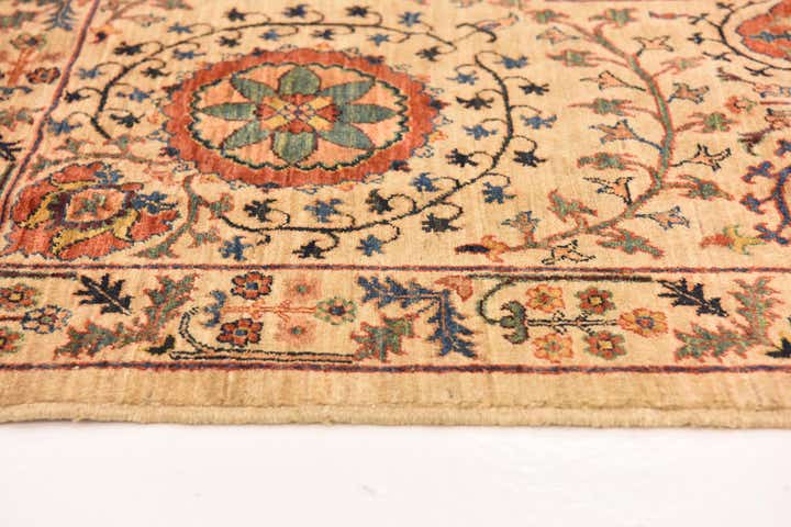 6' 2 x 8' 2 Hand Knotted Ariana Ziegler Oriental Rug