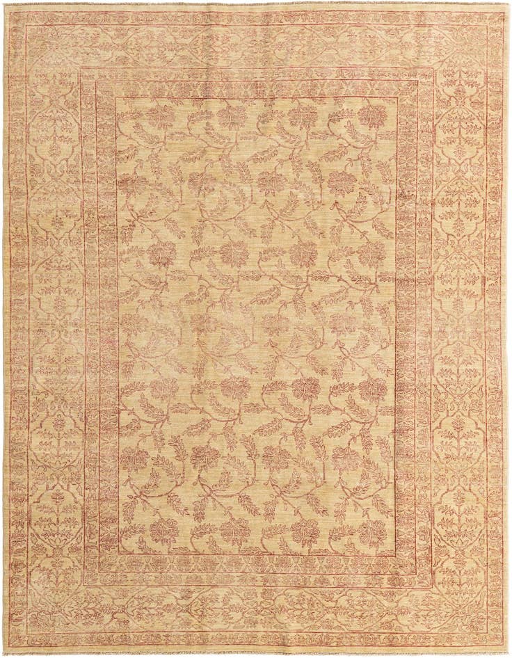 Detail image of 6' 10 x 9' 7 Hand Knotted Ariana Ziegler Oriental Rug