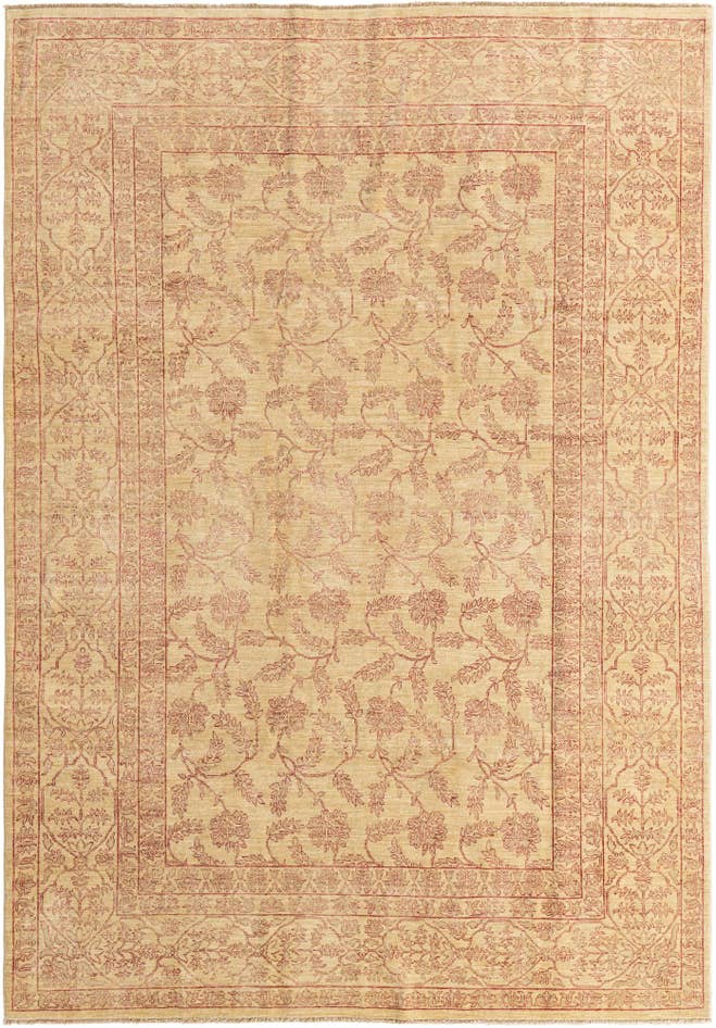 Detail image of 6' 10 x 9' 7 Hand Knotted Ariana Ziegler Oriental Rug