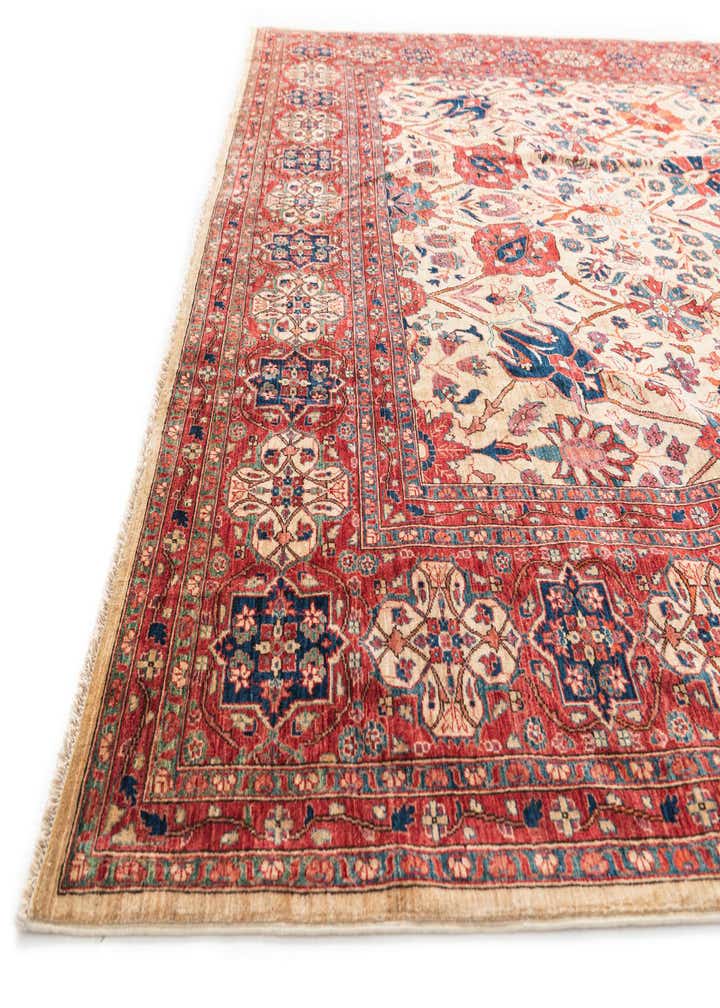 9' x 12' Hand Knotted Ariana Ziegler Oriental Rug