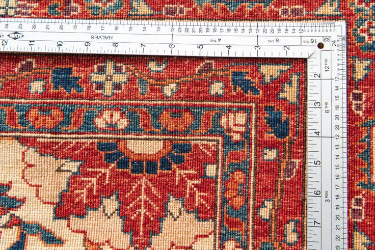 Detail image of 9' x 12' Hand Knotted Ariana Ziegler Oriental Rug