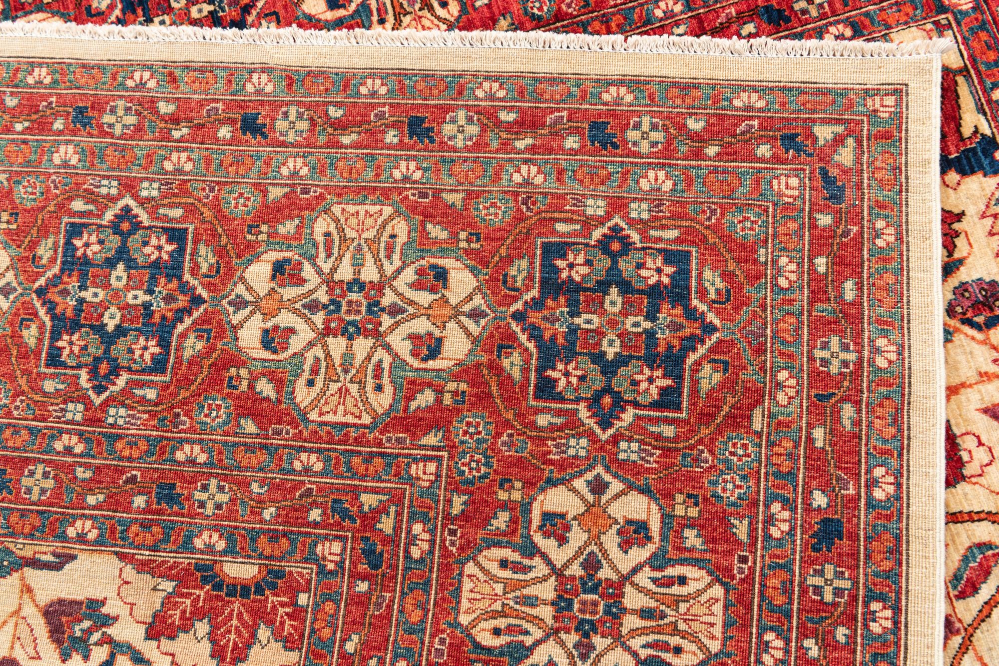 9' x 12' Hand Knotted Ariana Ziegler Oriental Rug