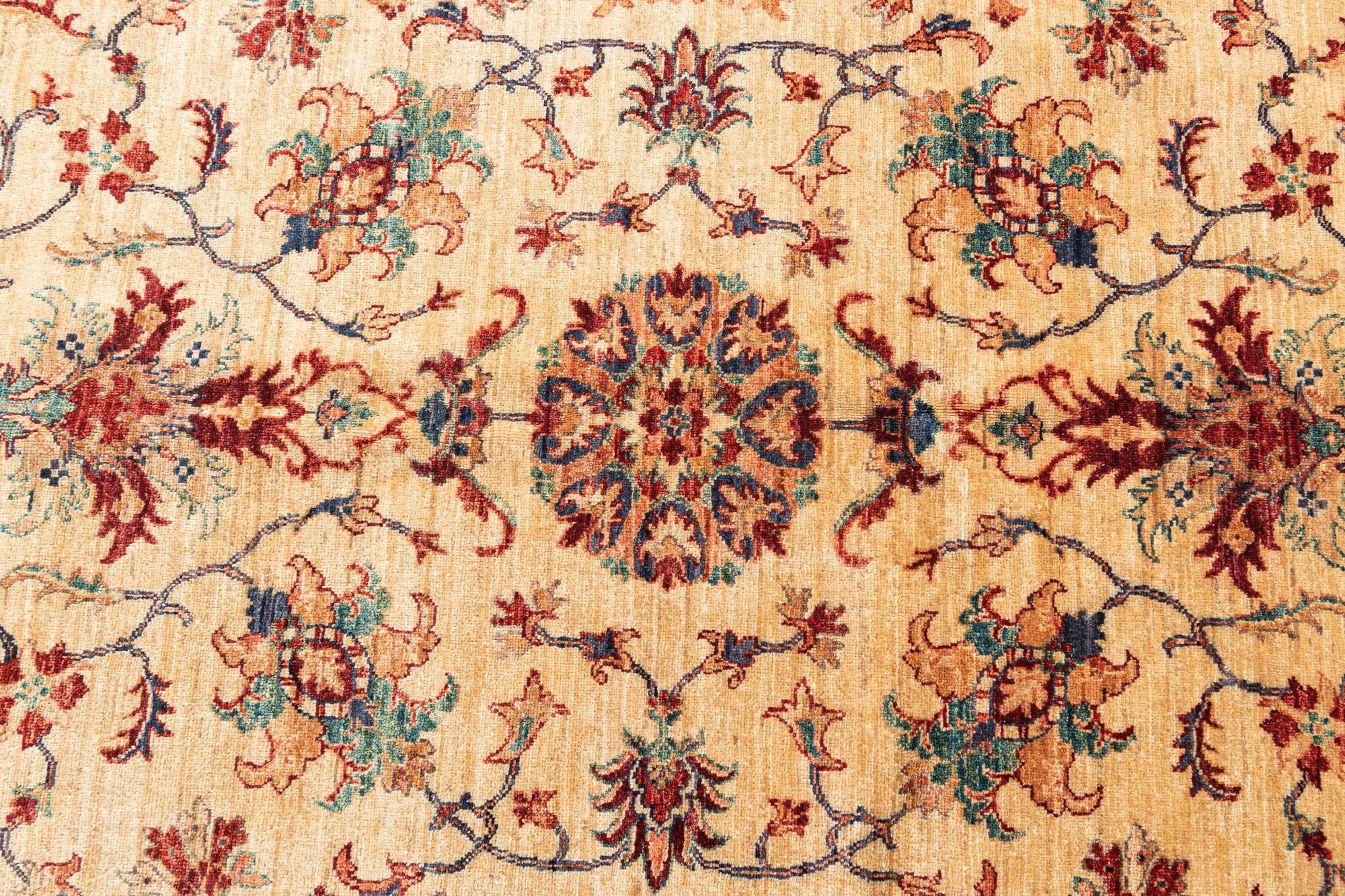 10' x 13' 4 Hand Knotted Ariana Ziegler Oriental Rug