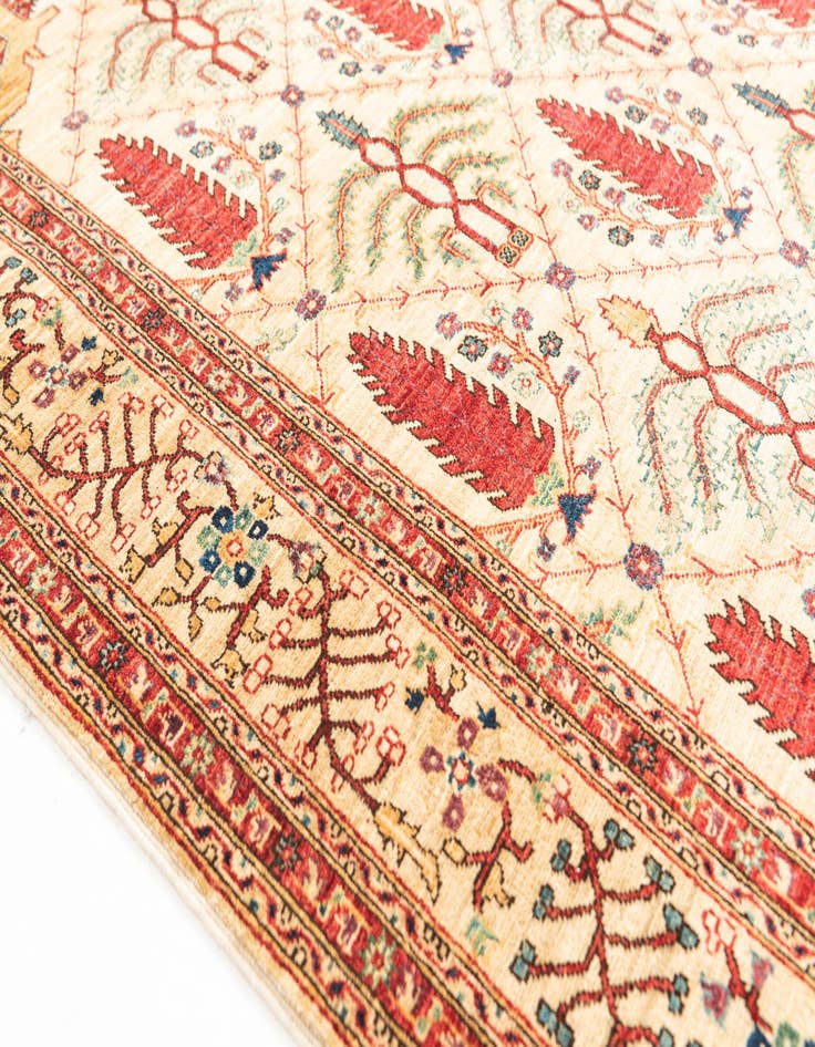 Detail image of 5' x 6' 6  Hand Knotted Ariana Ziegler Oriental Rug