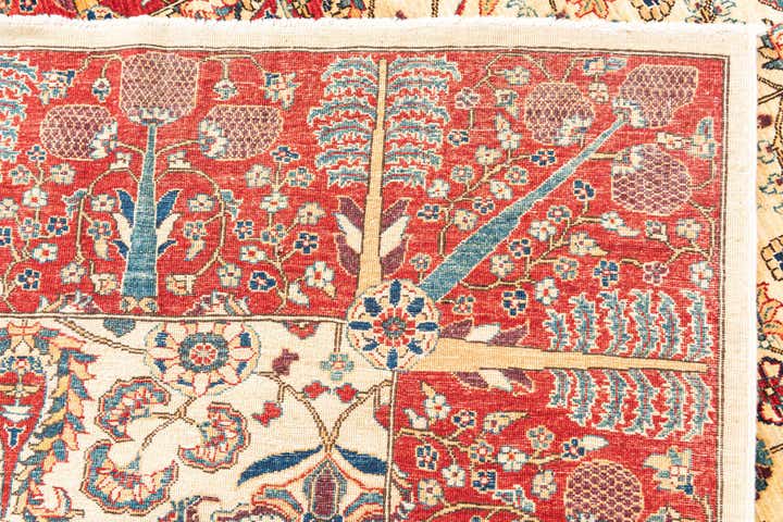 7' x 9' 7 Hand Knotted Ariana Ziegler Oriental Rug