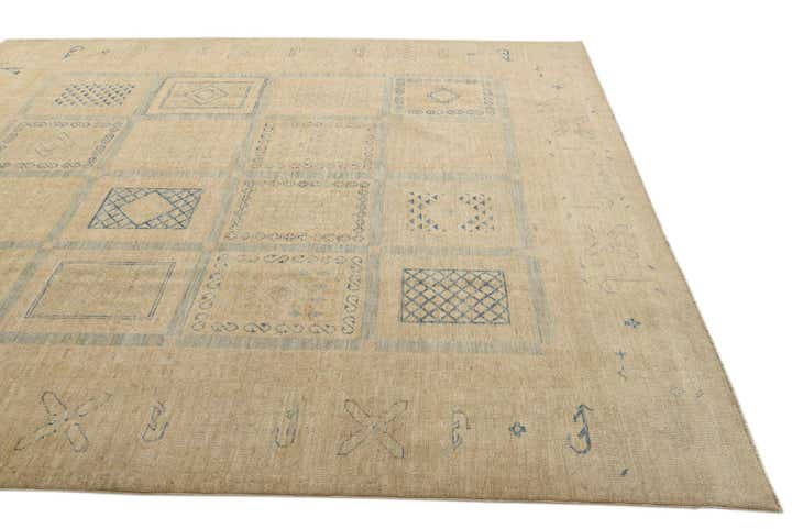 8' x 9' 3 Hand Knotted Ariana Ziegler Rug