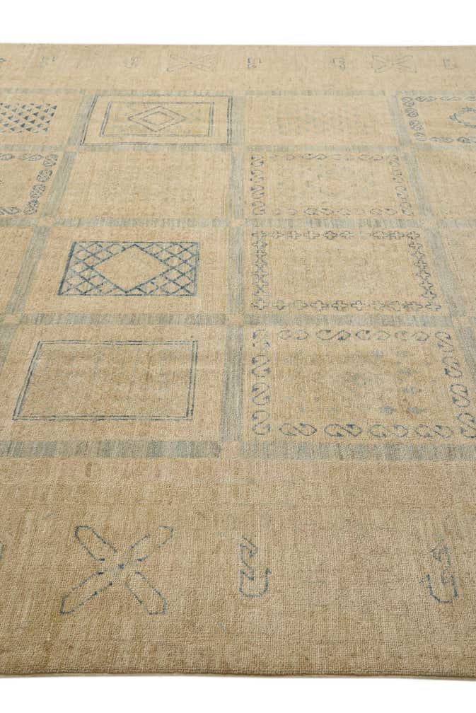 8' x 9' 3 Hand Knotted Ariana Ziegler Rug