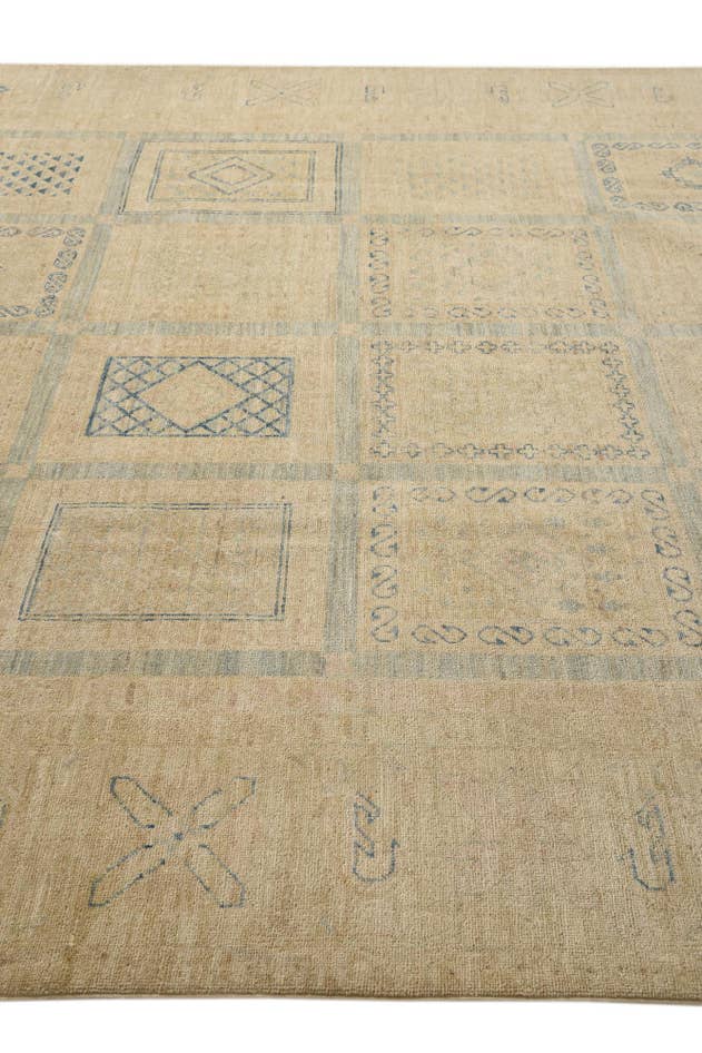 Detail image of 8' x 9' 3 Hand Knotted Ariana Ziegler Rug