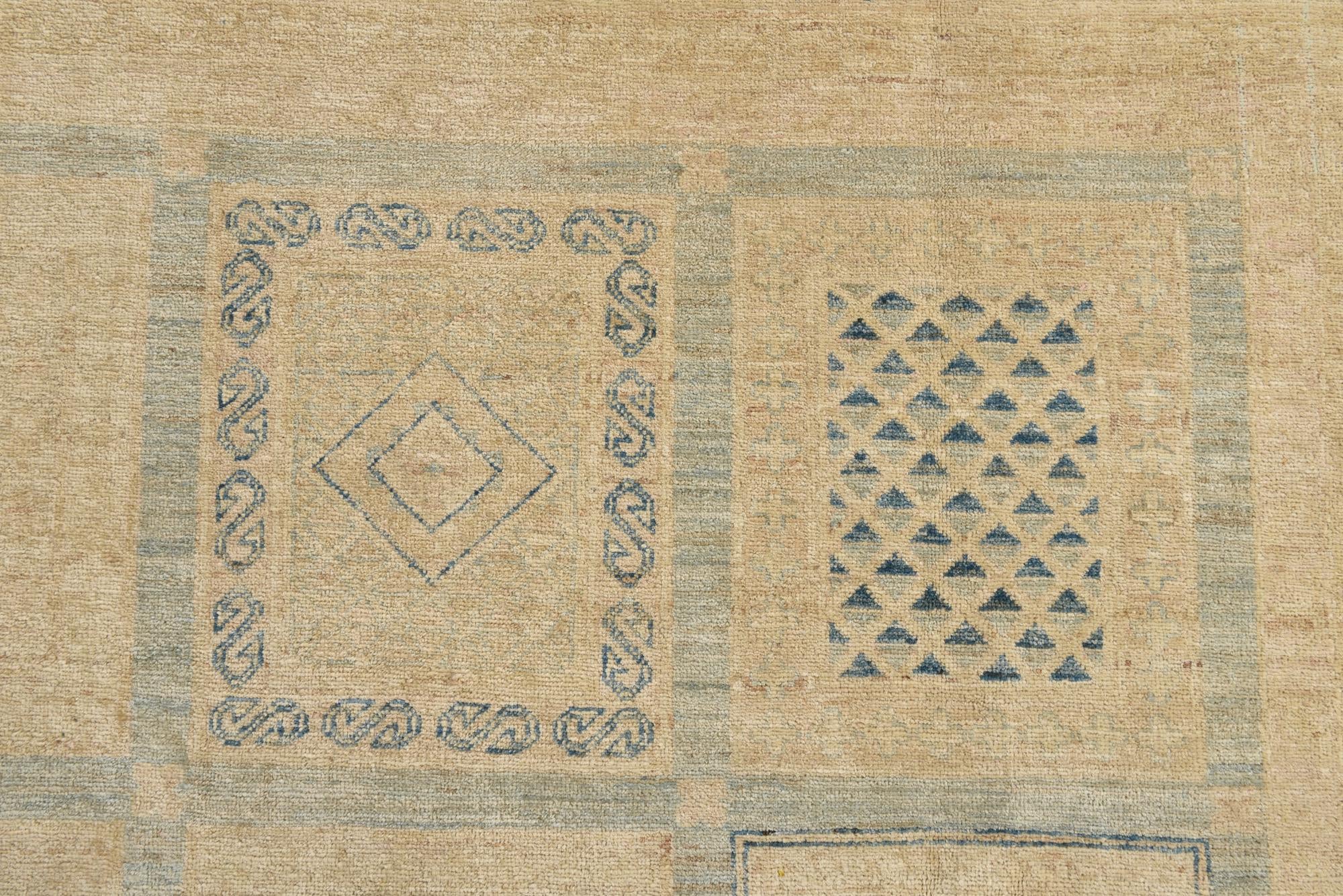 8' x 9' 3 Hand Knotted Ariana Ziegler Rug