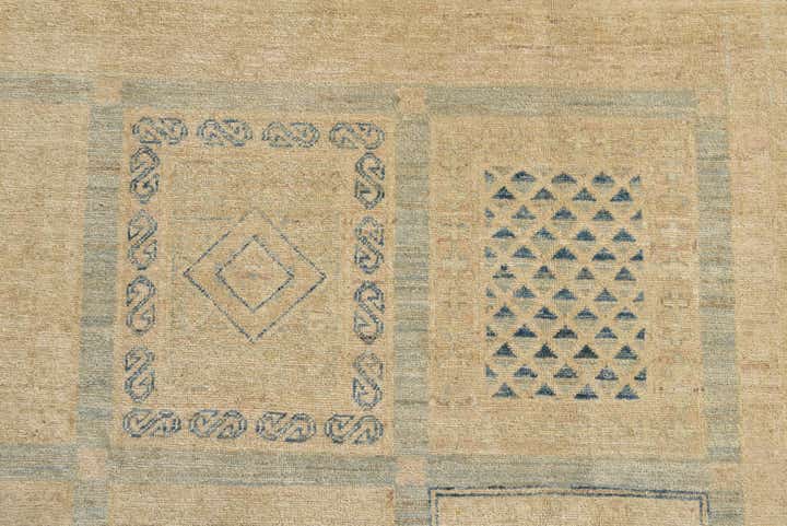 8' x 9' 3 Hand Knotted Ariana Ziegler Rug