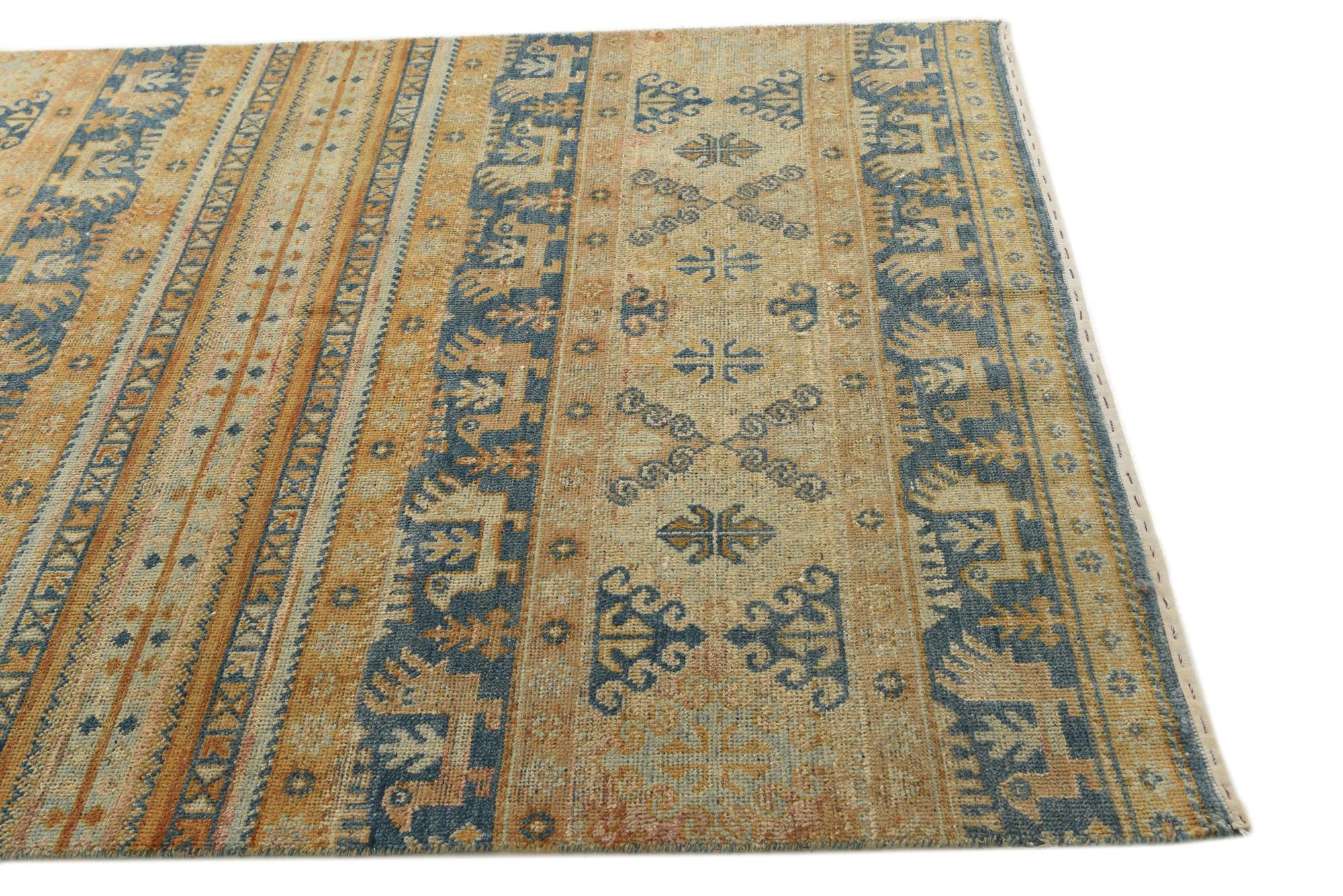 5' 3 x 7' 6 Hand Knotted Ariana Ziegler Rug