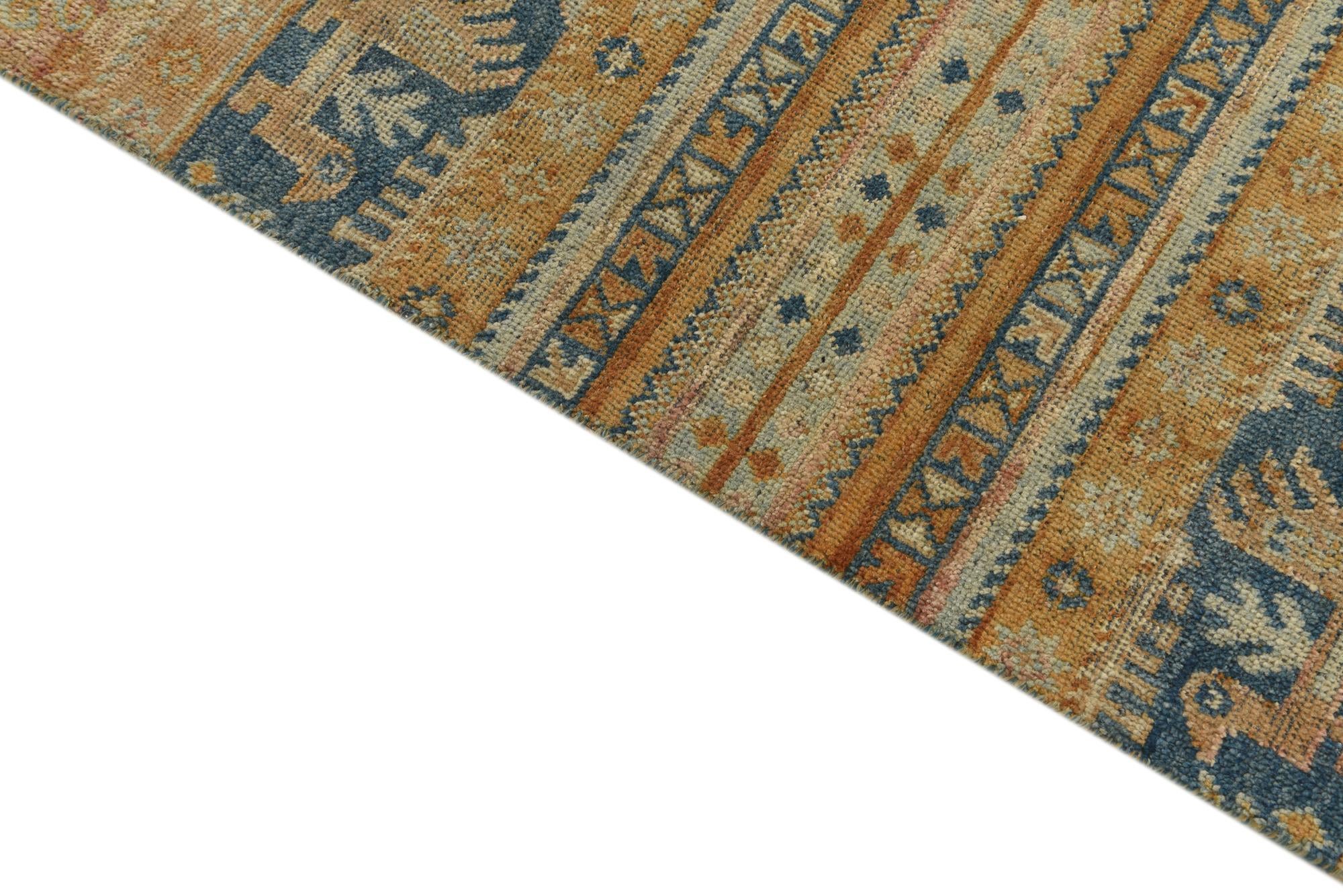 5' 3 x 7' 6 Hand Knotted Ariana Ziegler Rug