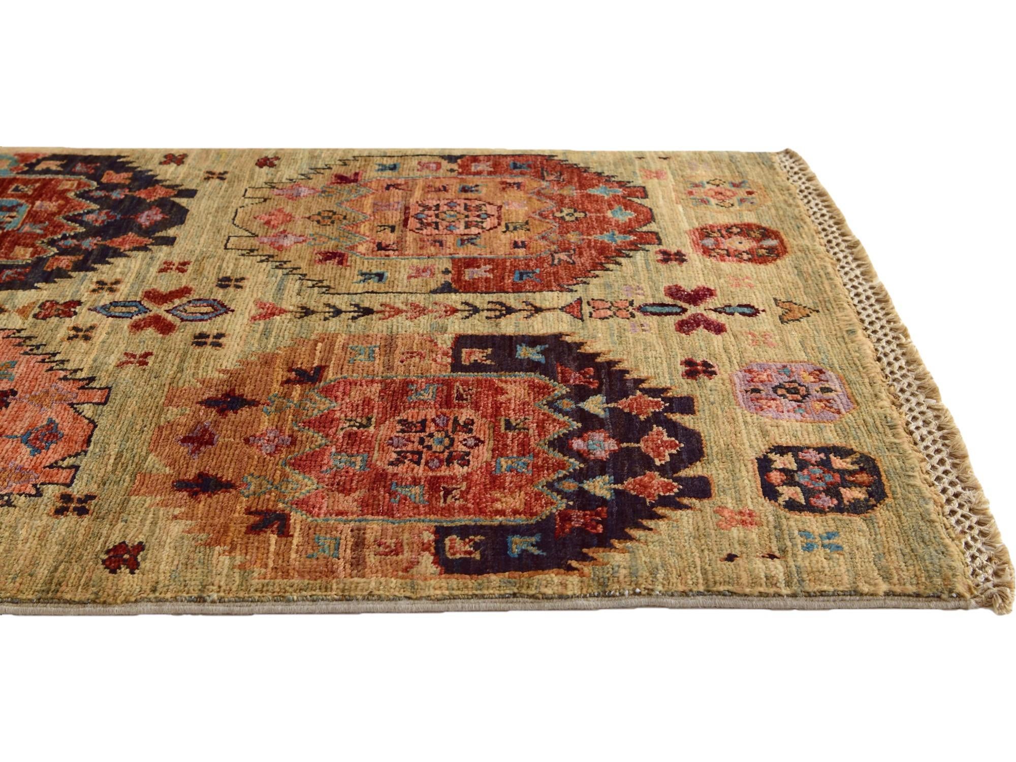 2' x 3' 2 Hand Knotted Ariana Ziegler Rug