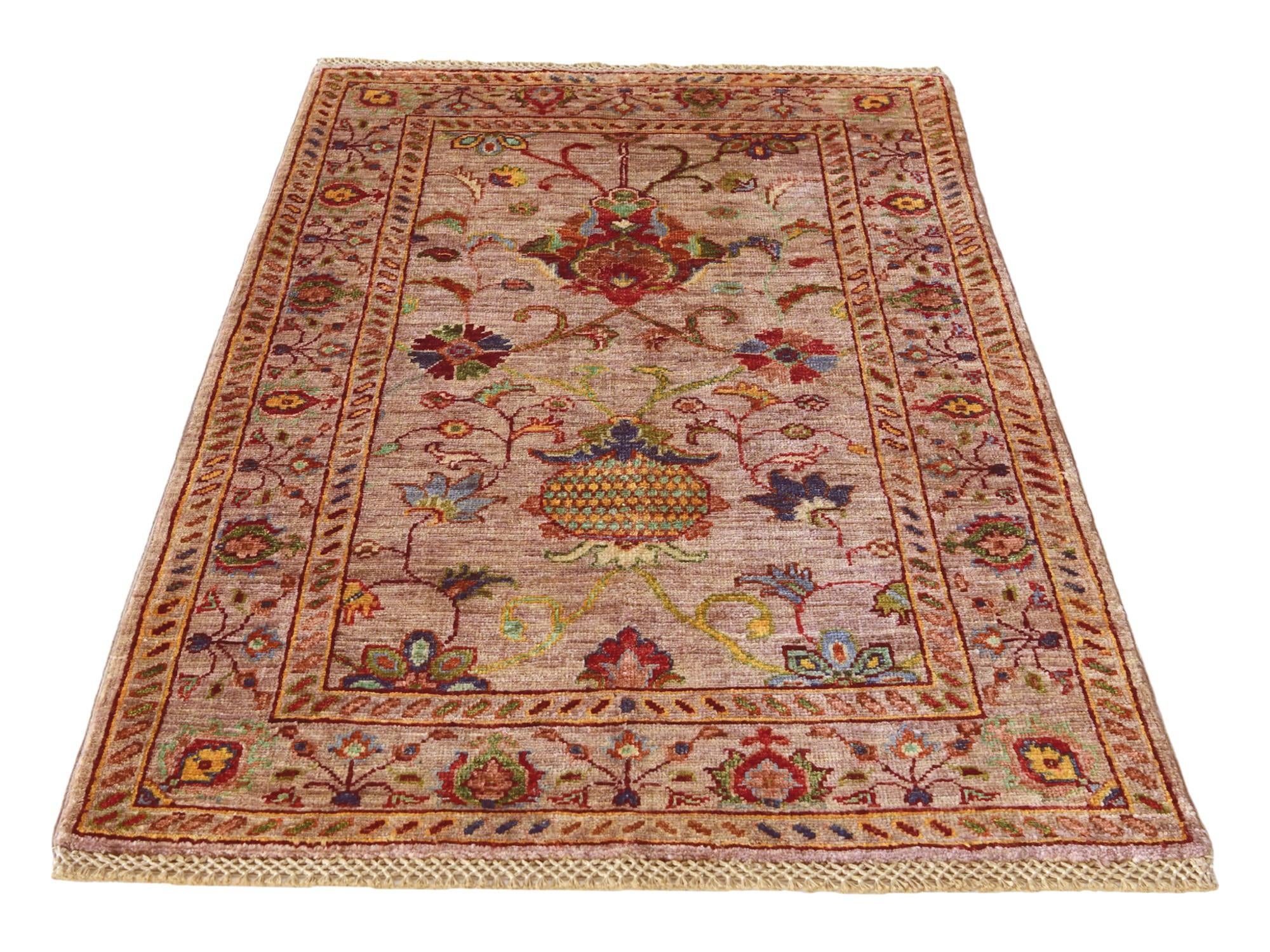 2' 7 x 4' 2 Hand Knotted Ariana Ziegler Rug