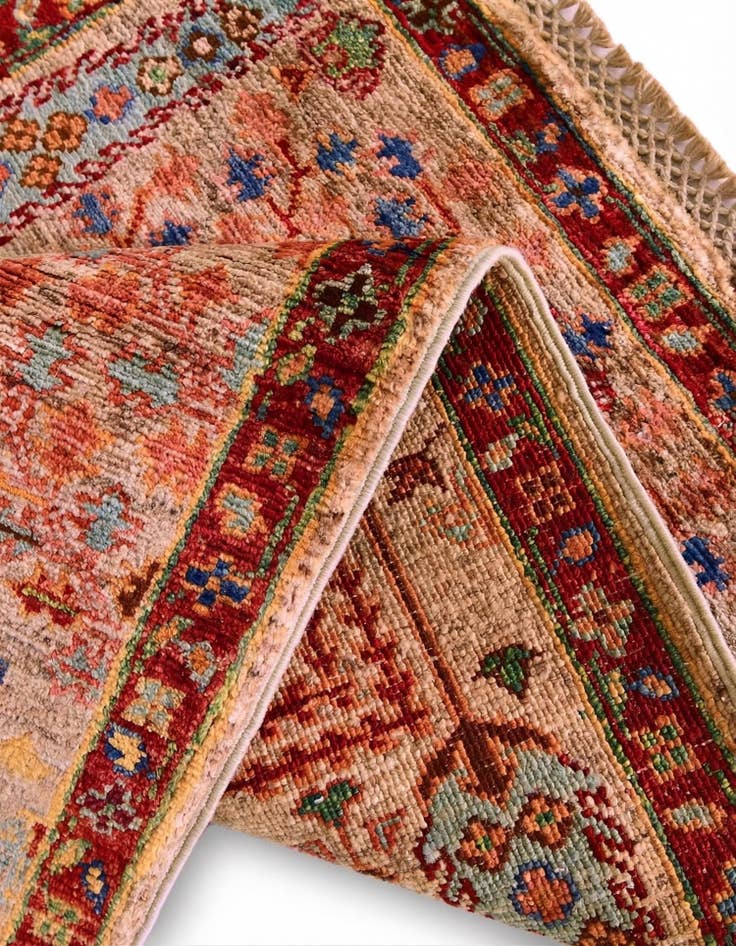 Detail image of 2' x 3' 2 Hand Knotted Ariana Ziegler Rug