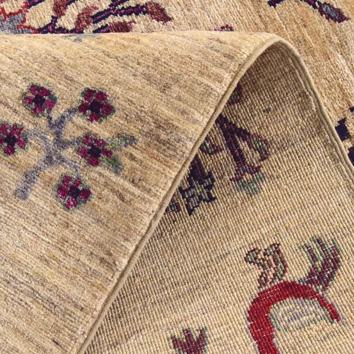 3' 4 x 5' Hand Knotted Ariana Ziegler Rug