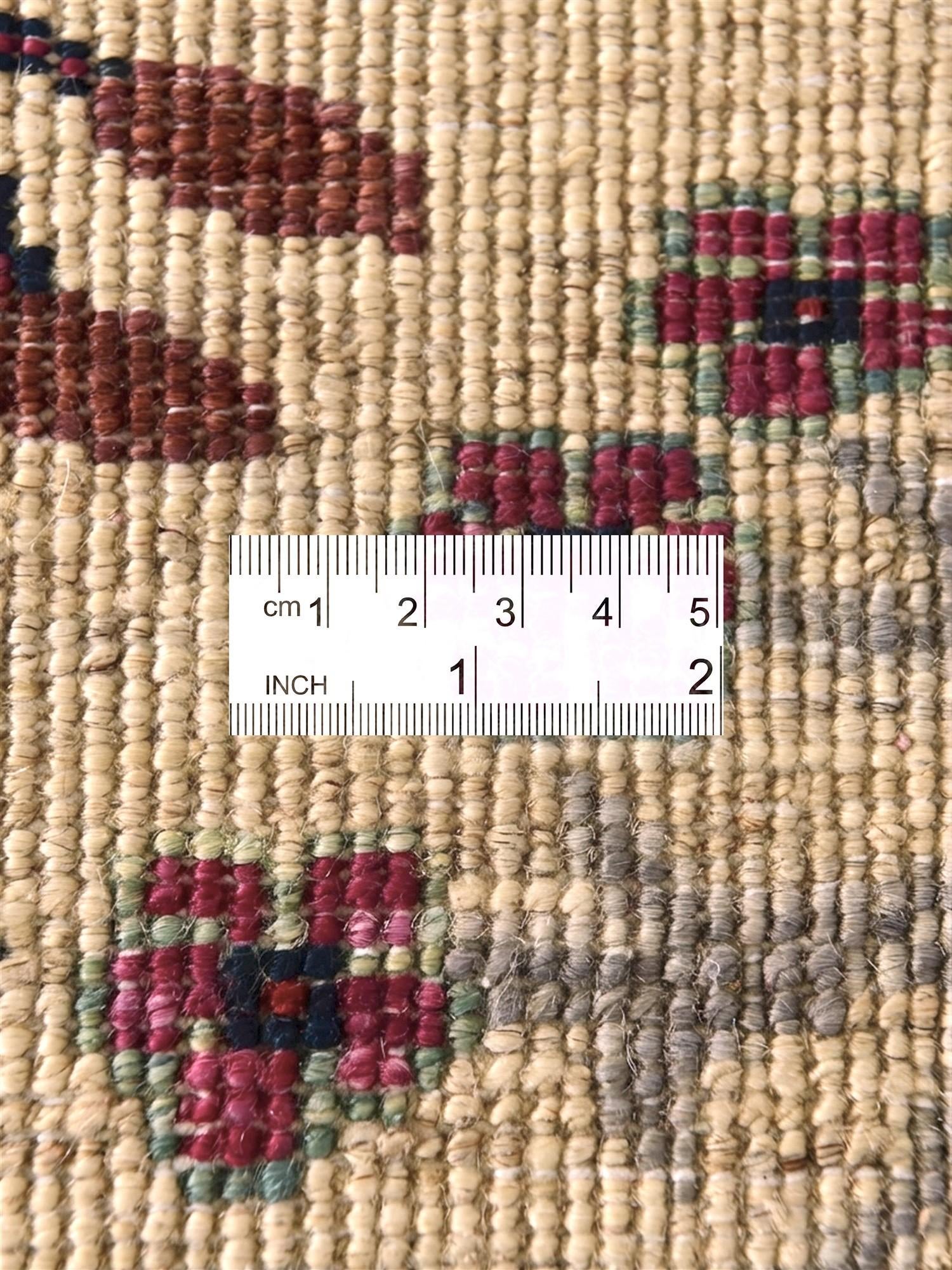 3' 4 x 5' Hand Knotted Ariana Ziegler Rug