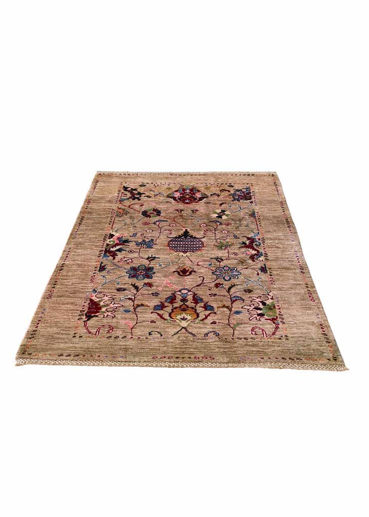 3' 4 x 5' 3 Hand Knotted Ariana Ziegler Rug