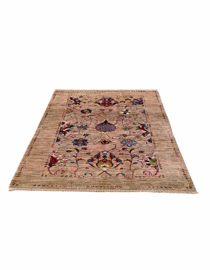 Detail image of 3' 4 x 5' 3 Hand Knotted Ariana Ziegler Rug