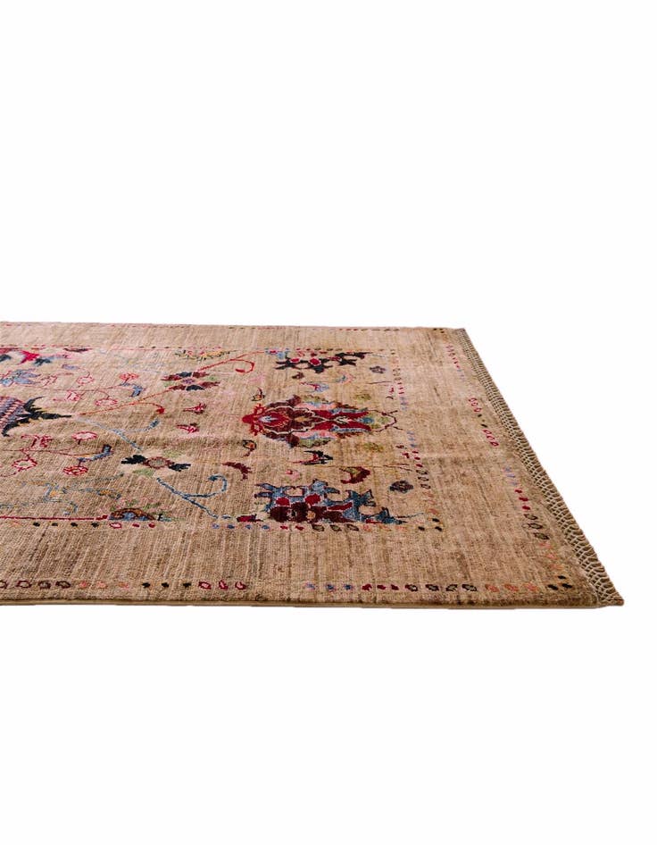 Detail image of 3' 4 x 5' 3 Hand Knotted Ariana Ziegler Rug