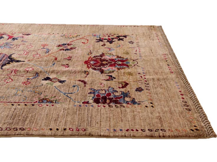 Detail image of 3' 4 x 5' 3 Hand Knotted Ariana Ziegler Rug