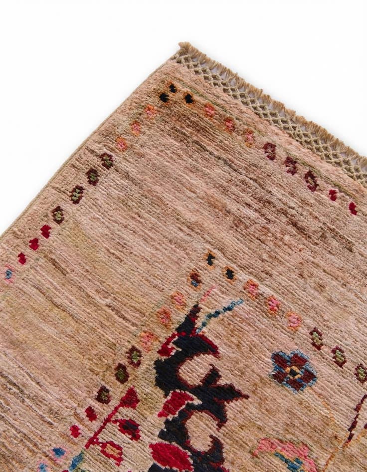 Detail image of 3' 4 x 5' 3 Hand Knotted Ariana Ziegler Rug