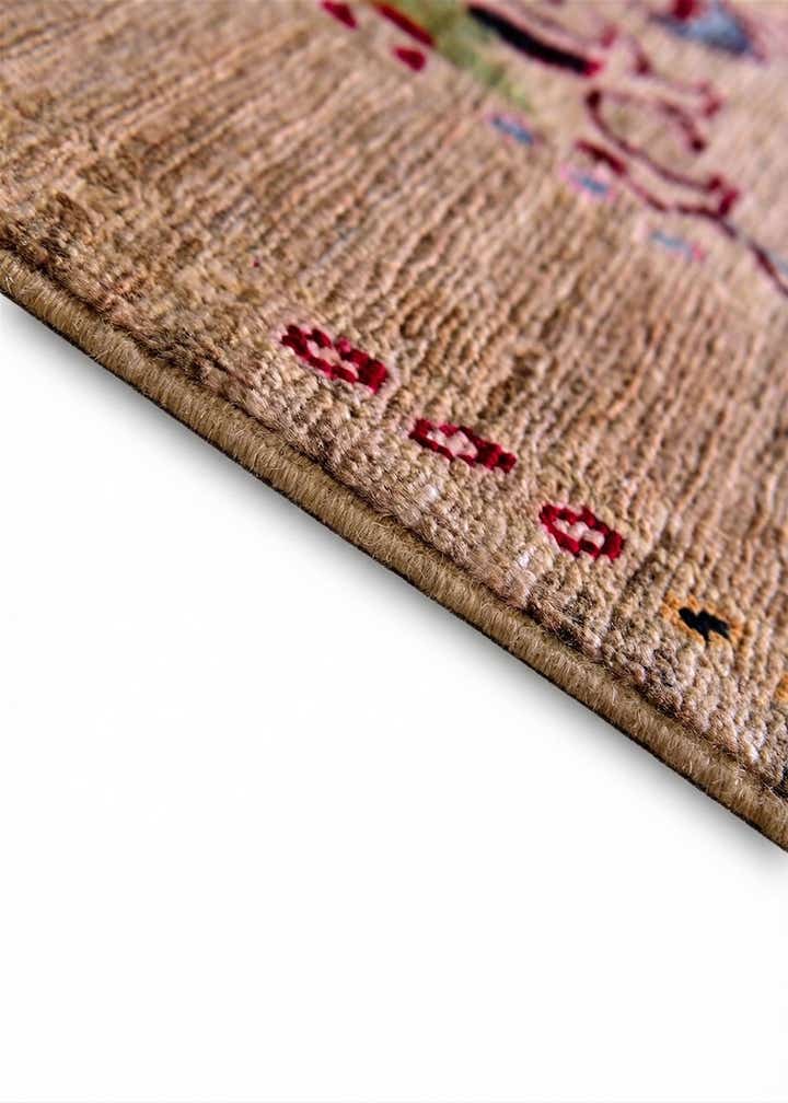 3' 4 x 5' 3 Hand Knotted Ariana Ziegler Rug