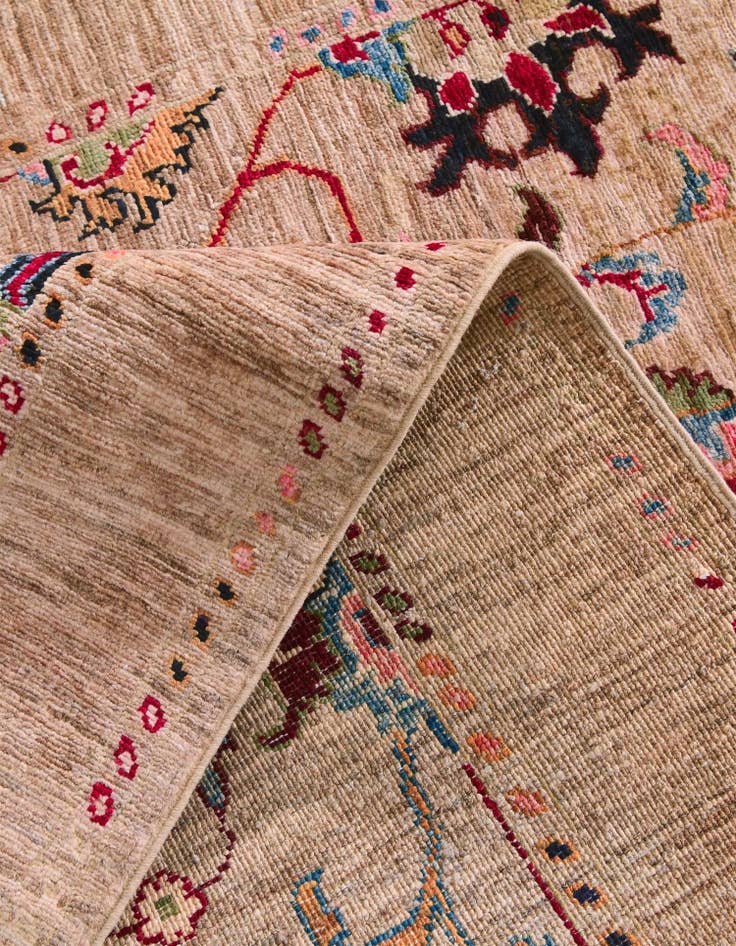 Detail image of 3' 4 x 5' 3 Hand Knotted Ariana Ziegler Rug