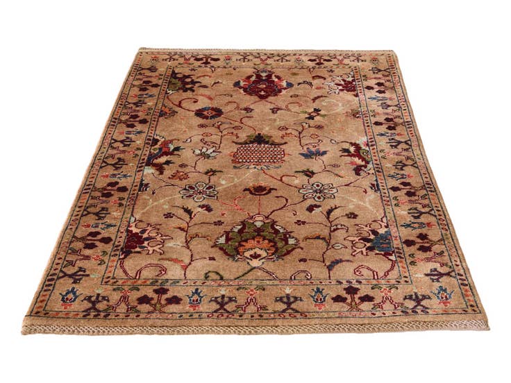 Detail image of 3' 2 x 5' Hand Knotted Ariana Ziegler Rug
