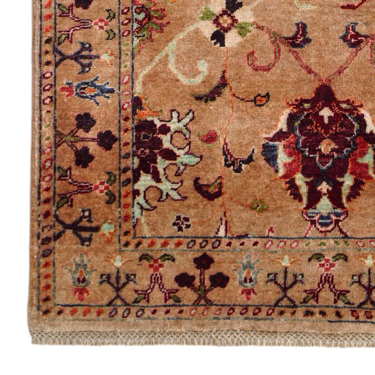 Detail image of 3' 2 x 5' Hand Knotted Ariana Ziegler Rug