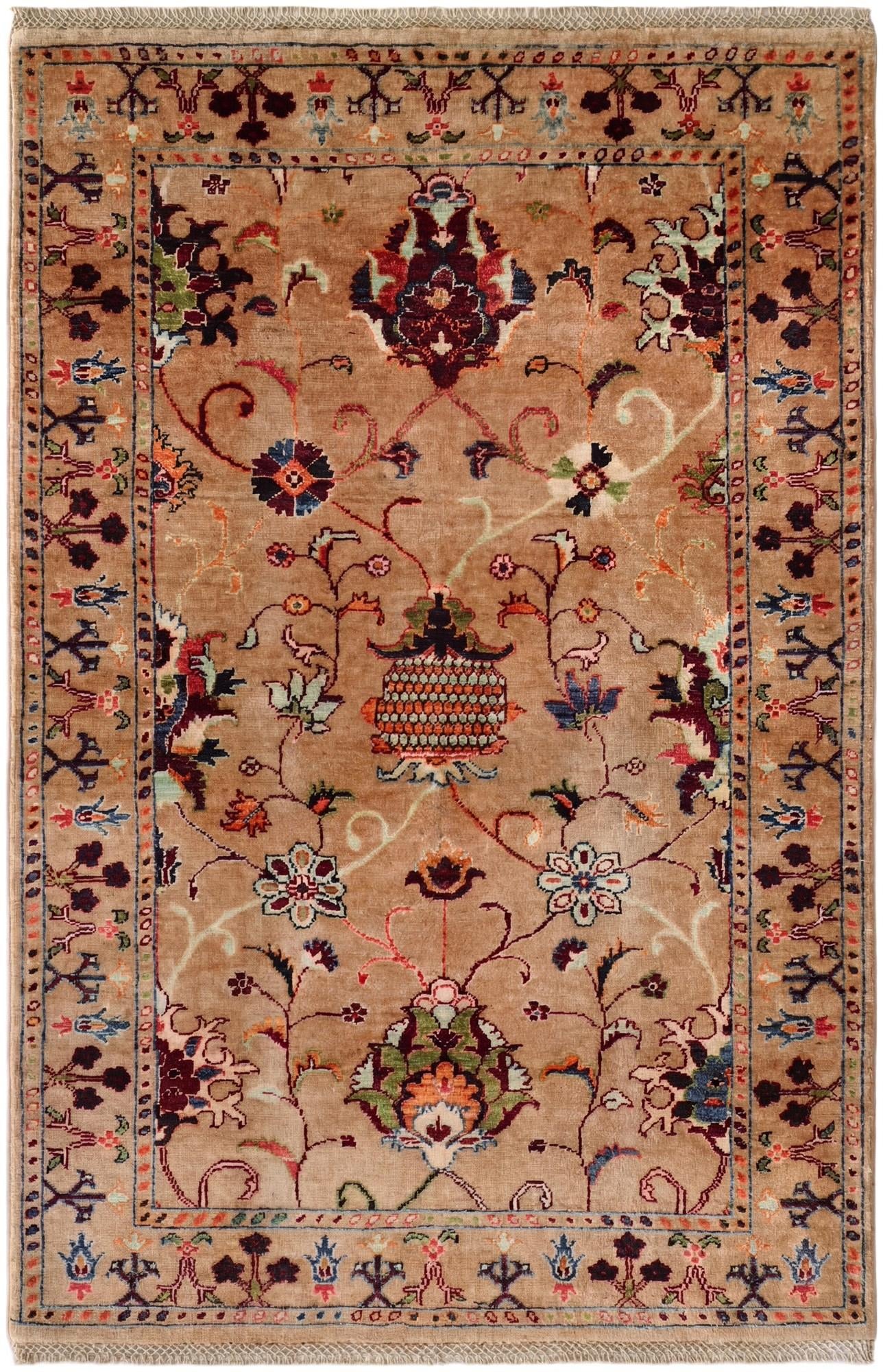 3' 2 x 5' Hand Knotted Ariana Ziegler Rug