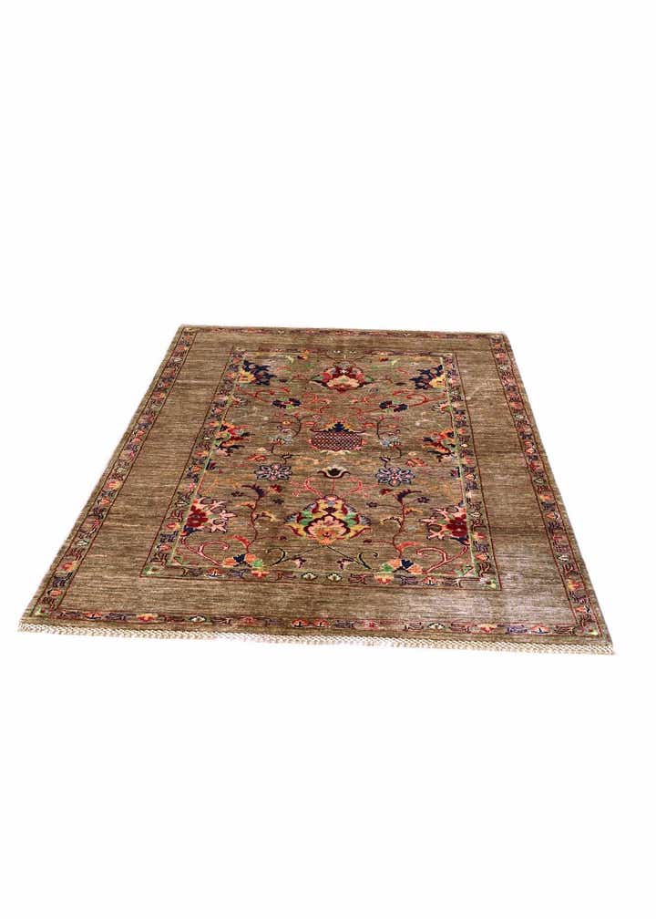 4' x 6' Hand Knotted Ariana Ziegler Rug