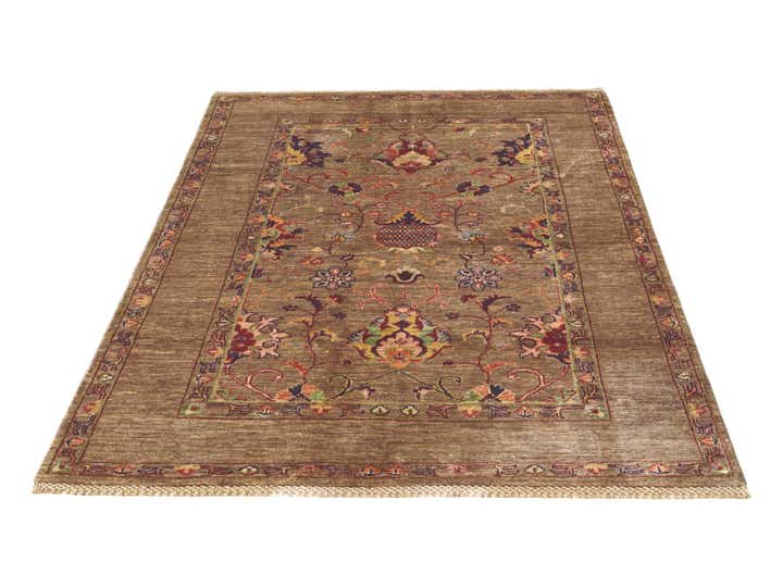 4' x 6' Hand Knotted Ariana Ziegler Rug