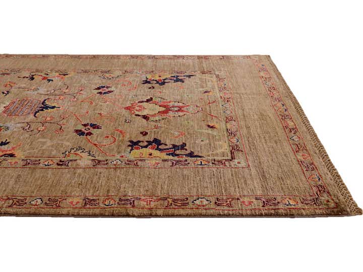 4' x 6' Hand Knotted Ariana Ziegler Rug