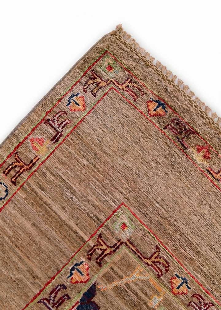 4' x 6' Hand Knotted Ariana Ziegler Rug